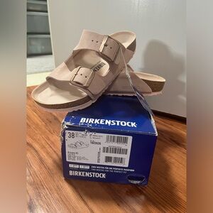 Women's BIRKENSTOCK Arizona Suede Slide Sandals